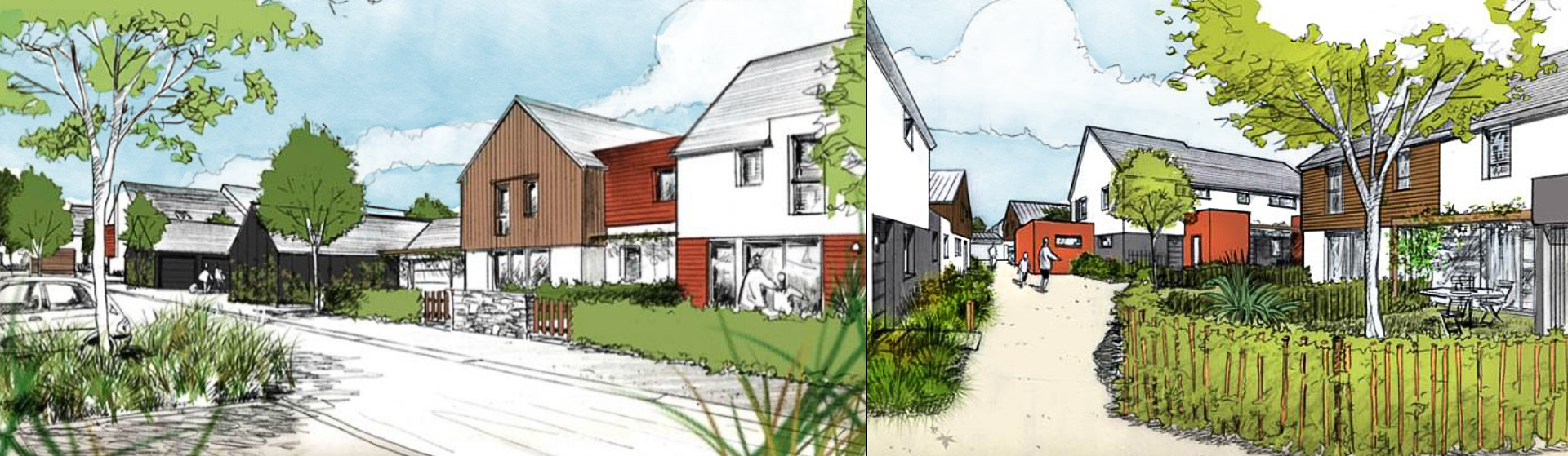 Croquis Lotissement Kerbastic, Guidel