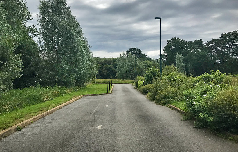 ZAC Qualiparc à Plessala Stationnement