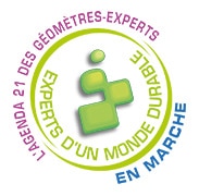 Logo  Geometres En marche