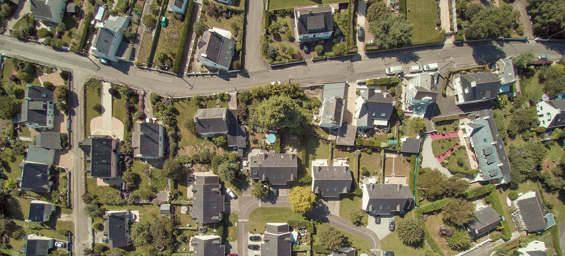 Photo découpage parcellaire urbain