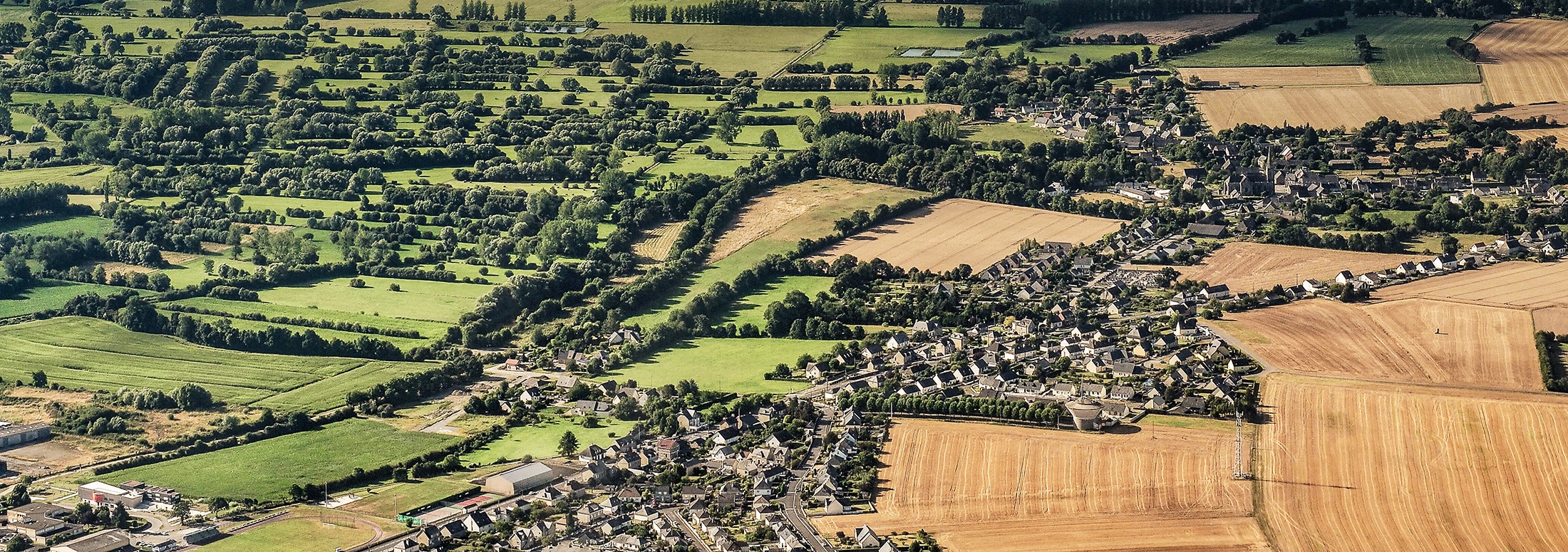 Parcelles bretonnes,  © Thomas Houet, CNRS